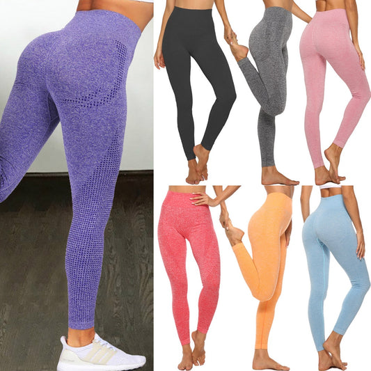 High Waist Seamless Yoga Pants, Leggings